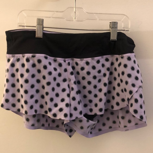 lululemon athletica Pants - Lululemon purple and black shorts, sz 6, 68765 lululemon athletica Pants - Lululemon purple and black shorts, sz 6, 68765